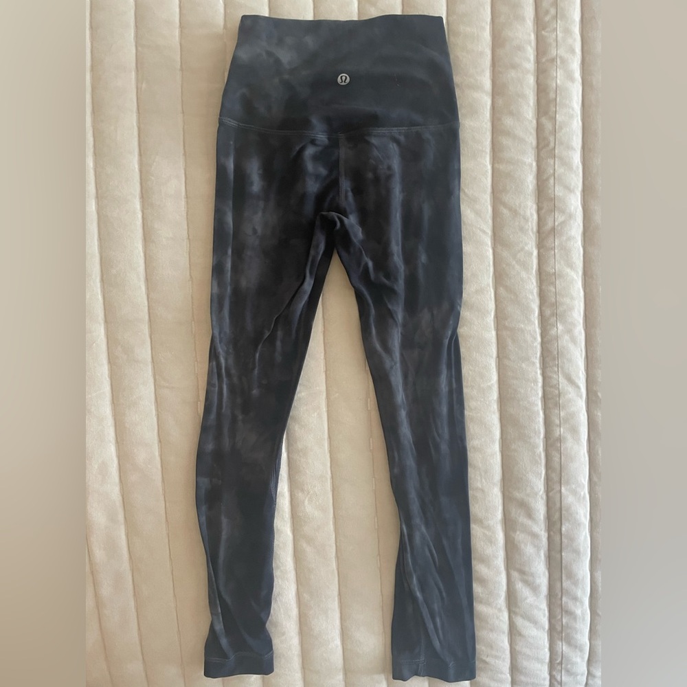 Lululemon align leggings size 0 inseam 25” pitch grey
